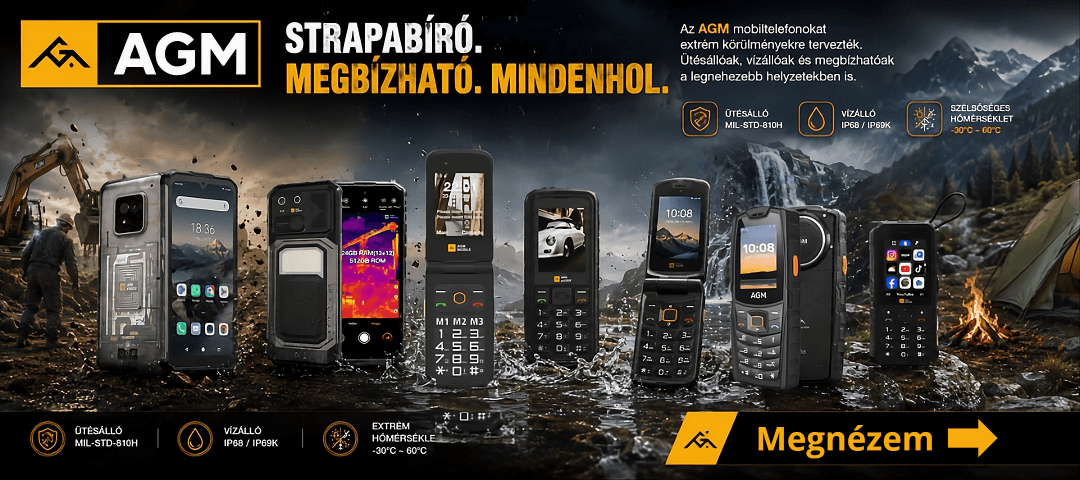 AGM ütésálló telefonok