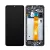 Samsung A047 Galaxy A04s fekete gyári LCD kijelző érintővel és kerettel (GH82-29805A, GH82-29806A)