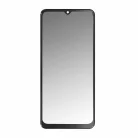 Samsung A225 Galaxy A22 4G fekete gyári LCD kijelző érintővel és kerettel (GH82-25944A)