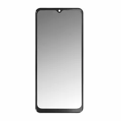   Samsung A225 Galaxy A22 4G fekete gyári LCD kijelző érintővel és kerettel (GH82-25944A)