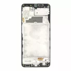 Samsung A225 Galaxy A22 4G fekete gyári LCD kijelző érintővel és kerettel (GH82-25944A)