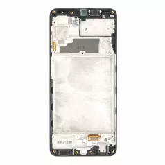   Samsung A225 Galaxy A22 4G fekete gyári LCD kijelző érintővel és kerettel (GH82-25944A)