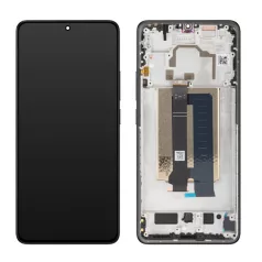   Xiaomi Poco X6 Pro fekete gyári LCD kijelző érintővel és kerettel (560002N11A00)