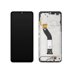   Xiaomi Redmi 14C / Poco C75 / Redmi A3 Pro fekete gyári LCD kijelző érintővel és kerettel (5600020C3NL00)