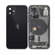 Apple iPhone 12 2020 (6.1) fekete gyári bontott komplett ház