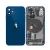 Apple iPhone 12 2020 (6.1) kék gyári bontott komplett ház