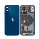 Apple iPhone 12 2020 (6.1) kék gyári bontott komplett ház