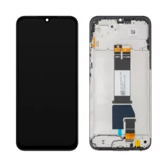   Xiaomi Redmi 15C 4G / Poco C85 4G fekete gyári LCD kijelző érintővel és kerettel (5600020P15A00)
