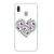 Gadget szilikon tok - Samsung A405 Galaxy A40 (2019) (White Heart)