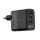 Astrum Watz 65G hálózati PD, GaN töltő 2X Type-C 1X USB-A, 65W, 3.4A, fekete