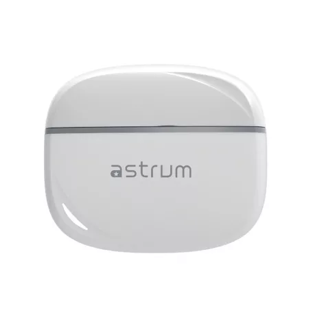 Astrum DUOZ ENC10 TWS Bluetooth V5.4 zajszűrős headset 4 mikrofonnal, USB-C töltőtokkal, fehér