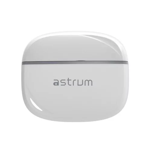 Astrum DUOZ ENC10 TWS Bluetooth V5.4 zajszűrős headset 4 mikrofonnal, USB-C töltőtokkal, fehér