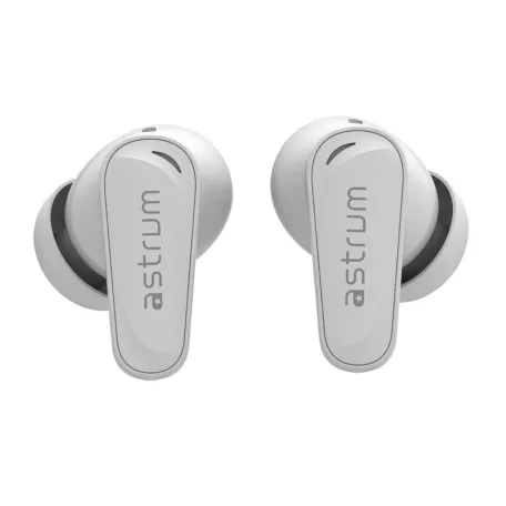 Astrum DUOZ ENC10 TWS Bluetooth V5.4 zajszűrős headset 4 mikrofonnal, USB-C töltőtokkal, fehér