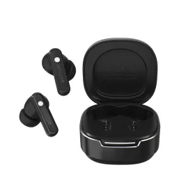   Astrum DUOZ PRO10 TWS Bluetooth V5.4 hibrid ANC zajszűrős headset 6 mikrofonnal, USB-C töltőtokkal, fekete