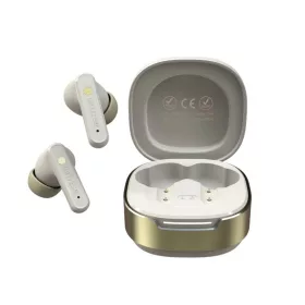   Astrum DUOZ PRO10 TWS Bluetooth V5.4 hibrid ANC zajszűrős headset 6 mikrofonnal, USB-C töltőtokkal, fehér