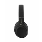 Astrum Ease Drift sztereó fekete bluetooth 6.0 ANC aktív zajszűrős fejhallgató beépített mikrofonnal