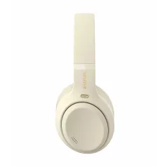   Astrum Ease Drift sztereó bluetooth 6.0 ANC aktív zajszűrős fejhallgató beépített mikrofonnal fehér