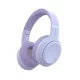 Astrum Ease Drift sztereó bluetooth 6.0 ANC aktív zajszűrős fejhallgató beépített mikrofonnal lila