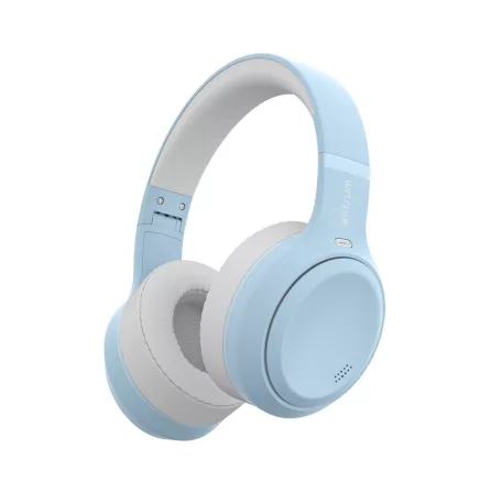 Astrum Ease Drift sztereó bluetooth 6.0 ANC aktív zajszűrős fejhallgató beépített mikrofonnal kék