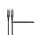 Astrum VerveMesh VMCC60 Type-C - Type-C szövetbevonatos adatkábel, 2.0M szürke