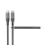 Astrum VerveMesh VMCC240 Type-C - Type-C szövetbevonatos adatkábel, 3.0M szürke