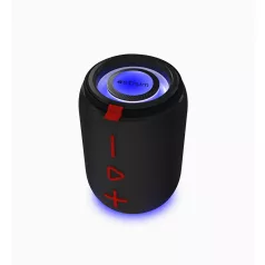   Astrum SP110 hordozható TWS Bluetooth hangszóró FM rádióval, micro SD, AUX, USB, 10W, fekete
