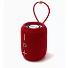 Astrum SP110 hordozható TWS Bluetooth hangszóró FM rádióval, micro SD, AUX, USB, 10W, piros