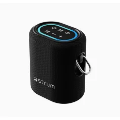   Astrum SP210 hordozható TWS Bluetooth hangszóró micro SD, AUX, USB, 25W, fekete