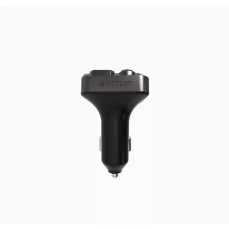 Astrum FM430 autós bluetooth kihangosító + FM Transmitter, LCD kijelző, 30W PD töltés