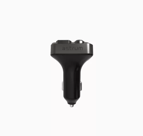 Astrum FM430 autós bluetooth kihangosító + FM Transmitter, LCD kijelző, 30W PD töltés