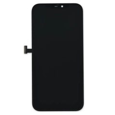   Apple iPhone 12 Pro Max 2020 (6.7) (SOFT OLED) fekete LCD kijelző érintővel