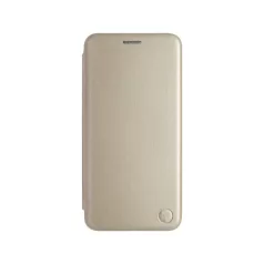   mobilNET Samsung G990B Galaxy S21 FE (2022) oldalra nyíló mágneses könyv tok szilikon belsővel arany