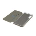 mobilNET Samsung G990B Galaxy S21 FE (2022) oldalra nyíló mágneses könyv tok szilikon belsővel arany