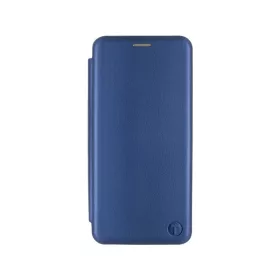   mobilNET Apple iPhone 13 Pro (6.1) oldalra nyíló mágneses könyv tok szilikon belsővel kék
