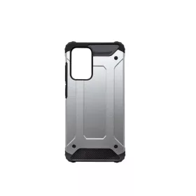   mobilNET Apple iPhone 13 Mini (5.4) ütésálló szilikon / műanyag tok ezüst