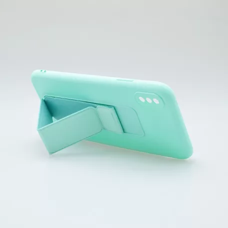 mobilNET Apple iPhone 13 Pro Max (6.7) ütésálló, kitámasztható zöld hátlapvédő tok