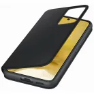 Samsung Clear View (EF-ZS901CBEGEE) S901 Galaxy S22 (2022) oldalra nyíló mágneses könyvtok fekete