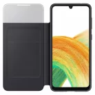 Samsung Clear View (EF-EA336PBEGEE) A336 Galaxy A33 5G oldalra nyíló mágneses könyvtok fekete