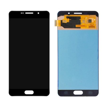 Samsung A710 Galaxy A7 (2016) fekete LCD kijelző érintővel