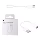 BLISZTERES Apple Type - C - 3,5 mm-es jack gyári átalakító adapter fehér (MW2Q3ZM/A)