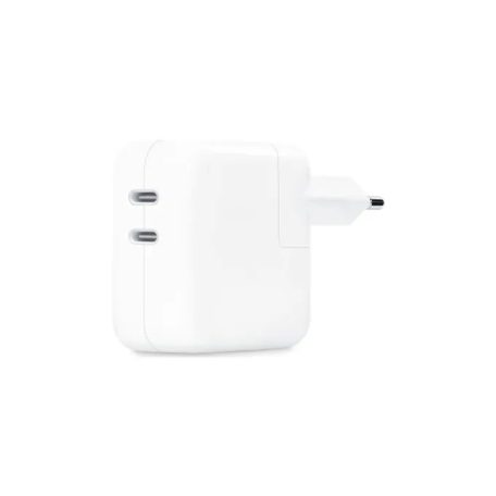 Bliszteres Apple MW2K3ZM/A (A2676) kétportos USB Type-C gyári töltőfej 35W 3A