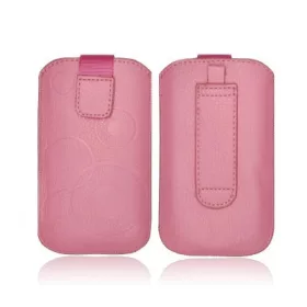   Forcell Deko univerzális kihúzós tok - Nokia 6300/5310 Maxcom MM128, MM129 pink