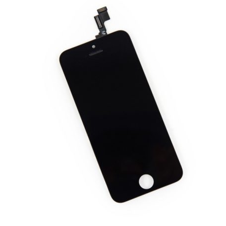 Apple iPhone 5S / SE fekete LCD kijelző érintővel (ESR)