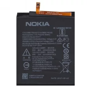   Nokia HE317/HE335 gyári akkumulátor Li-Ion 3000mAh (Nokia 6)