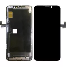   Apple iPhone 11 Pro Max (6.5) 2019 (HARD OLED, removable IC) fekete LCD kijelző érintővel