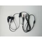 Utángyártott fekete 3,5mm jack sztereo headset