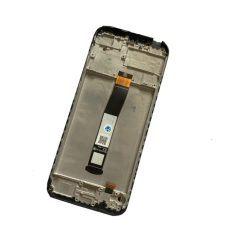   Xiaomi Redmi 10C fekete LCD kijelző érintővel és kerettel