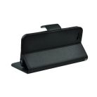 Fancy Samsung G935 Galaxy S7 Edge oldalra nyíló mágneses könyv tok szilikon belsővel fekete