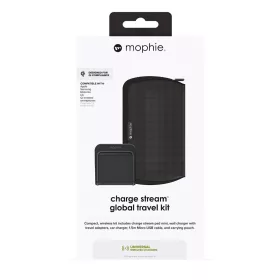   Mophie Charge Steam töltő készlet vezeték nélküli töltővel 5 féle dugvillával