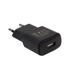   Sharp A806A-050100U fekete hálózati töltő USB-A csatlakozóval 1.0A 5W